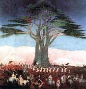 Tivadar Kosztka Csontvary Pilgrimage to the Cedars in Lebanon oil painting reproduction